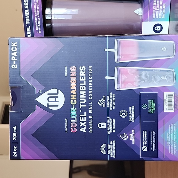 Tal 4pc color changing tumblers - Picture 4 of 4